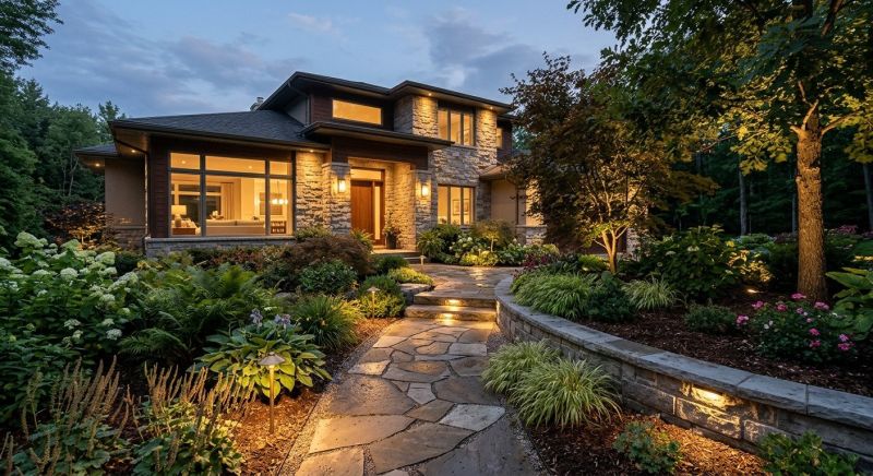 Courtyard Light Installation in Orem, UT