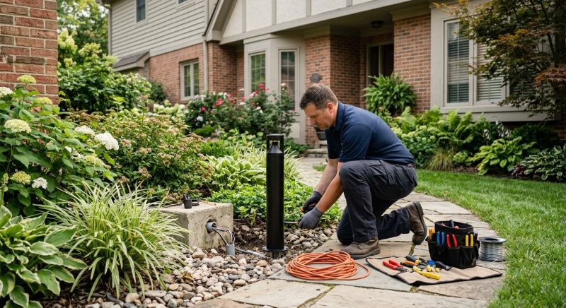 Landscape Lighting Repair in Littleton, CO